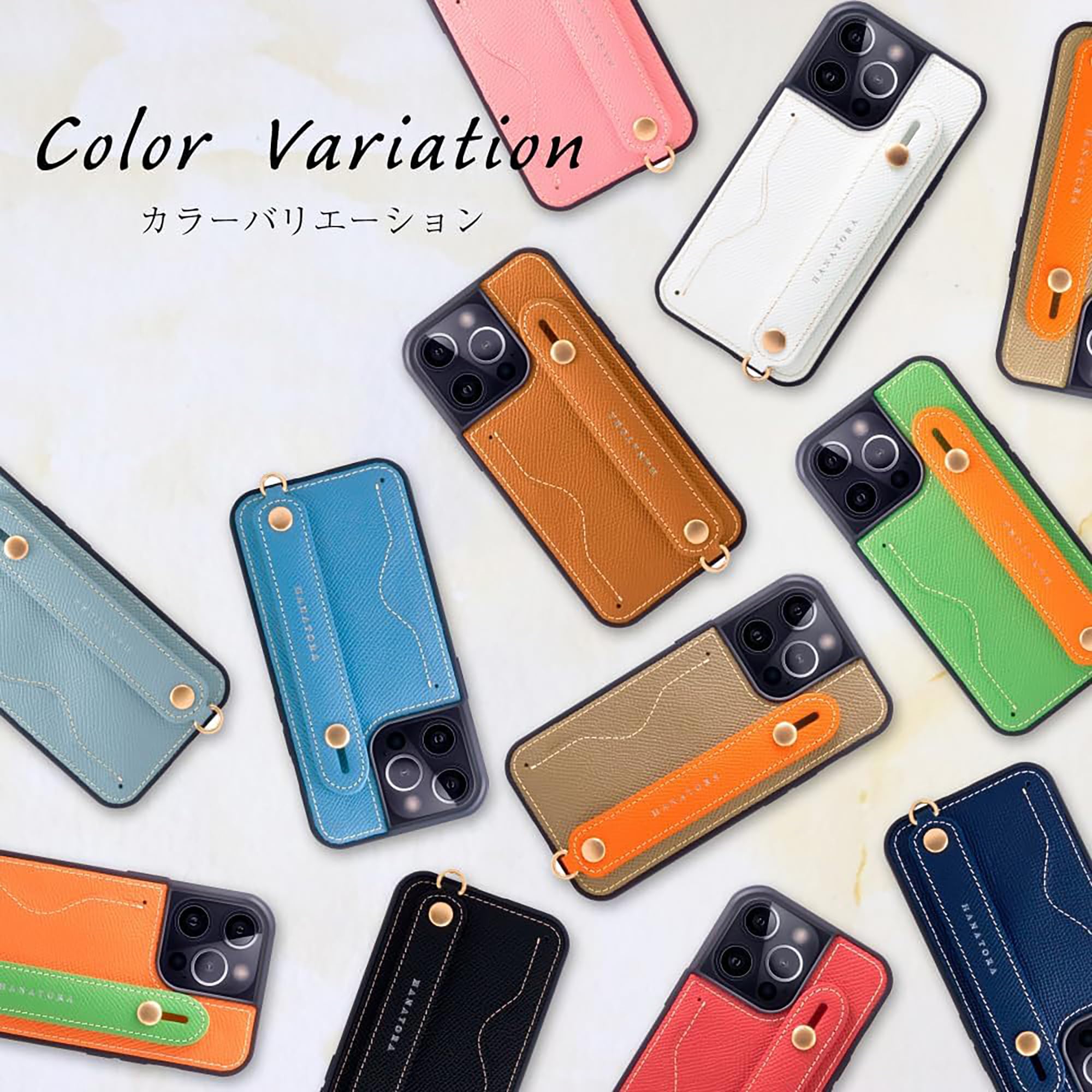 [専用出品]NaoHARA Amazon.co.jp: HANATORA iPhone16Pro ケース 本革 耐衝撃 背面